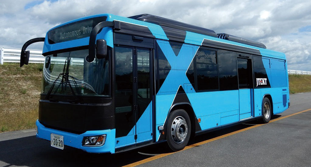 画像:BRT自動運転バス